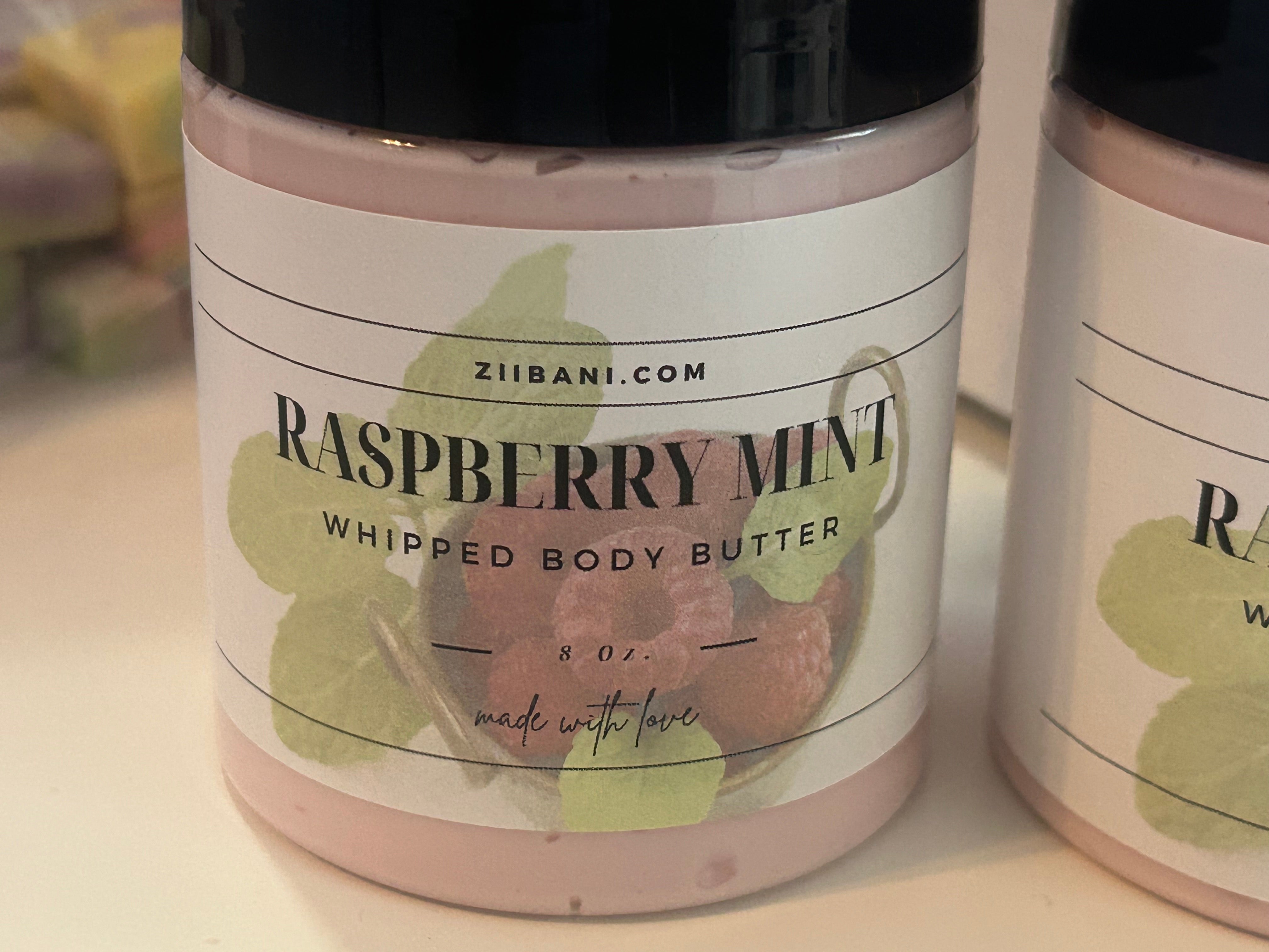 RASPBERRY MINT WHIPPED BODY BUTTER