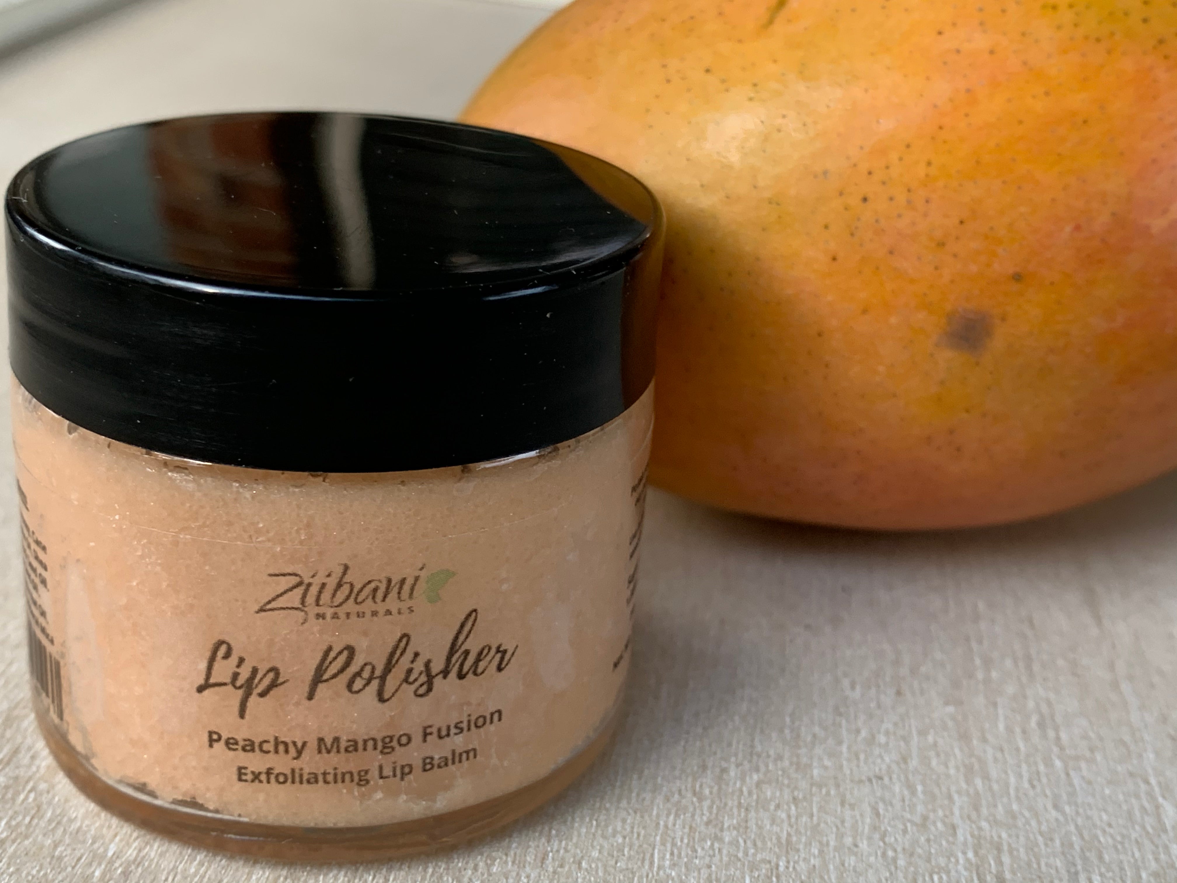 PEACHY MANGO EXFOLIATING LIP BALM